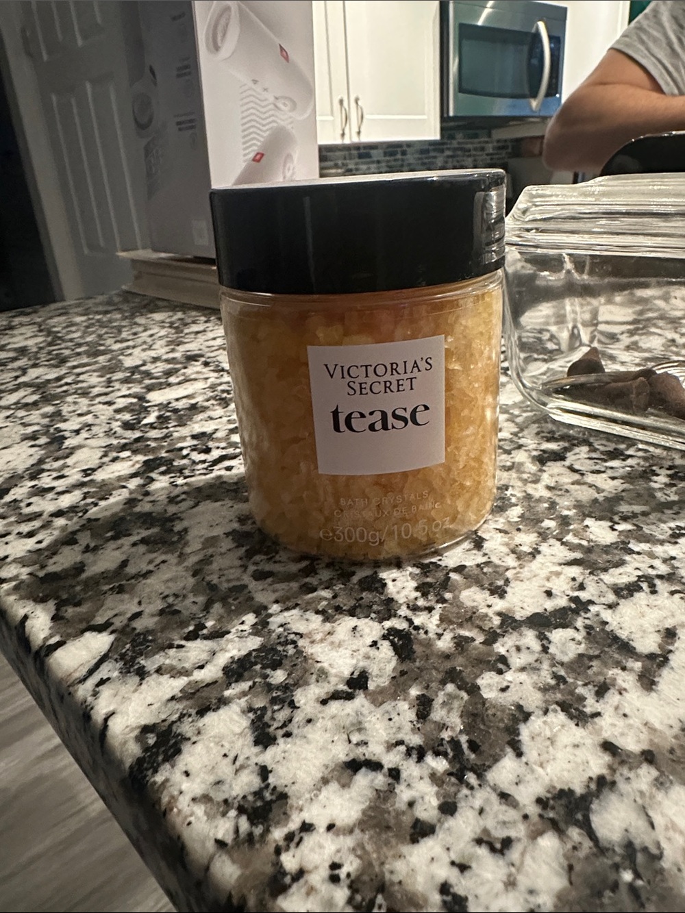 Victoria's Secret Tease Bath Crystals - Yellow Jar